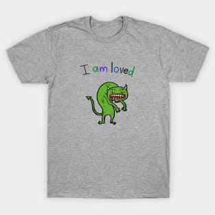 I Am Loved Demon Monster Devil Satan Evil T-Shirt